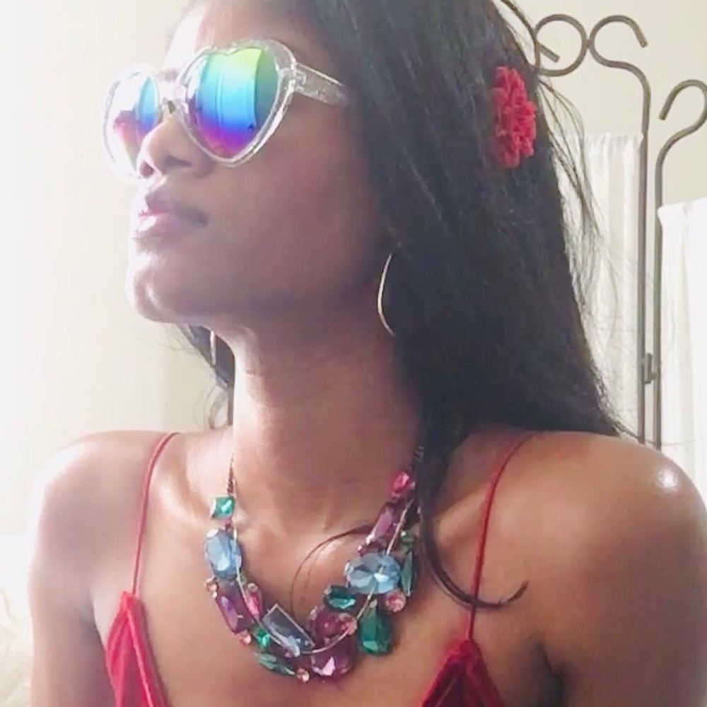 Colorful Necklace with Jumbo Gems
